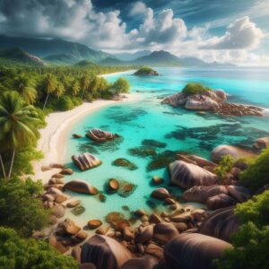 Keindahan Pantai Seychelles