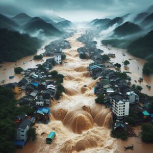 Banjir di China Selatan