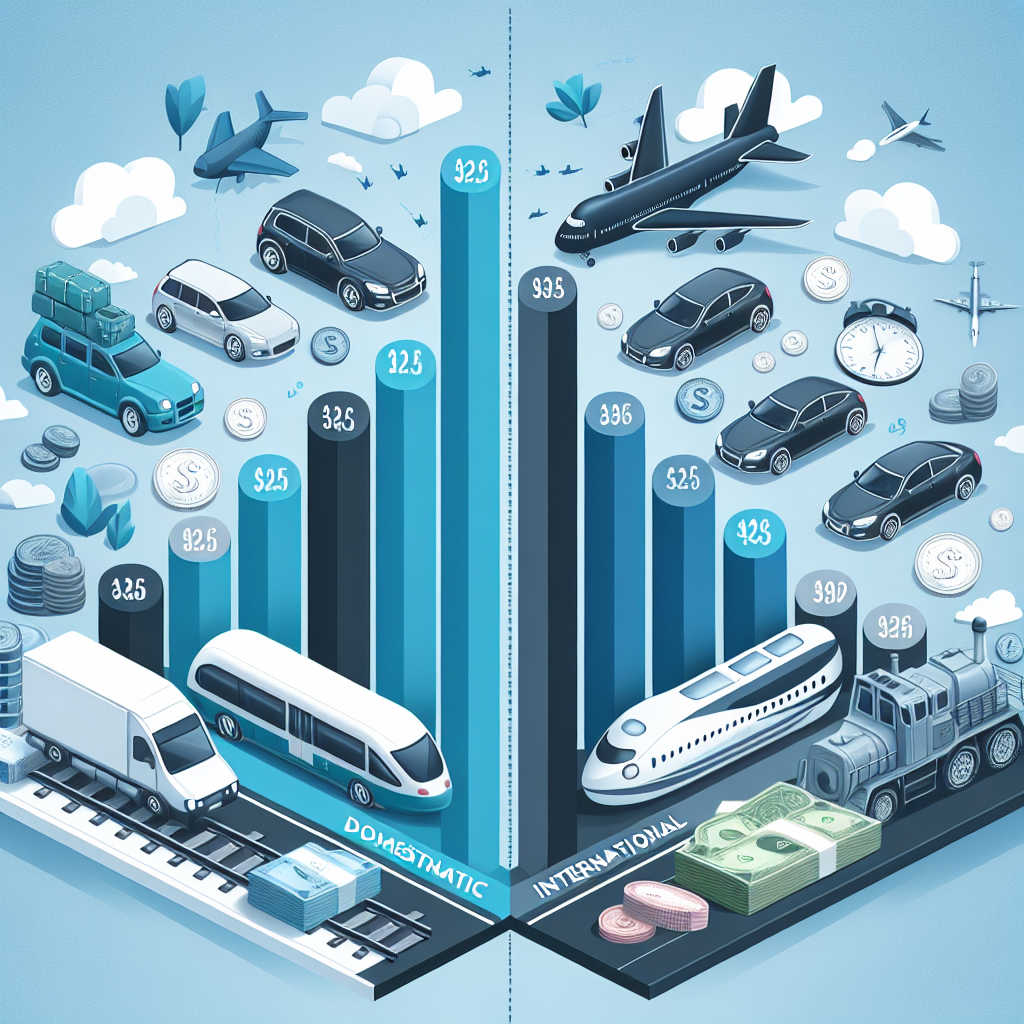 Perbandingan Biaya Transportasi Domestik dan Internasional