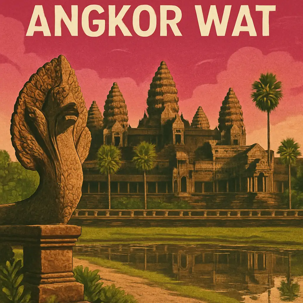 Mengunjungi Destinasi Sejarah di Angkor Wat, Kamboja